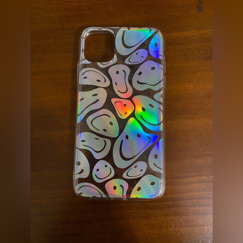 Holographic Smile Phone Case - IPhone XR/11
